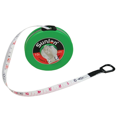 Learning Advantage Wind Up Tape Measure, 33 ft., PK2 7610